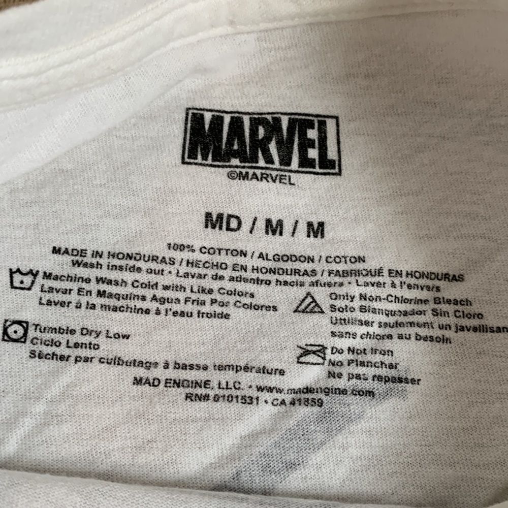 Marvel X-Men Comic Graphic T-shirt M White - Picture 6 of 8